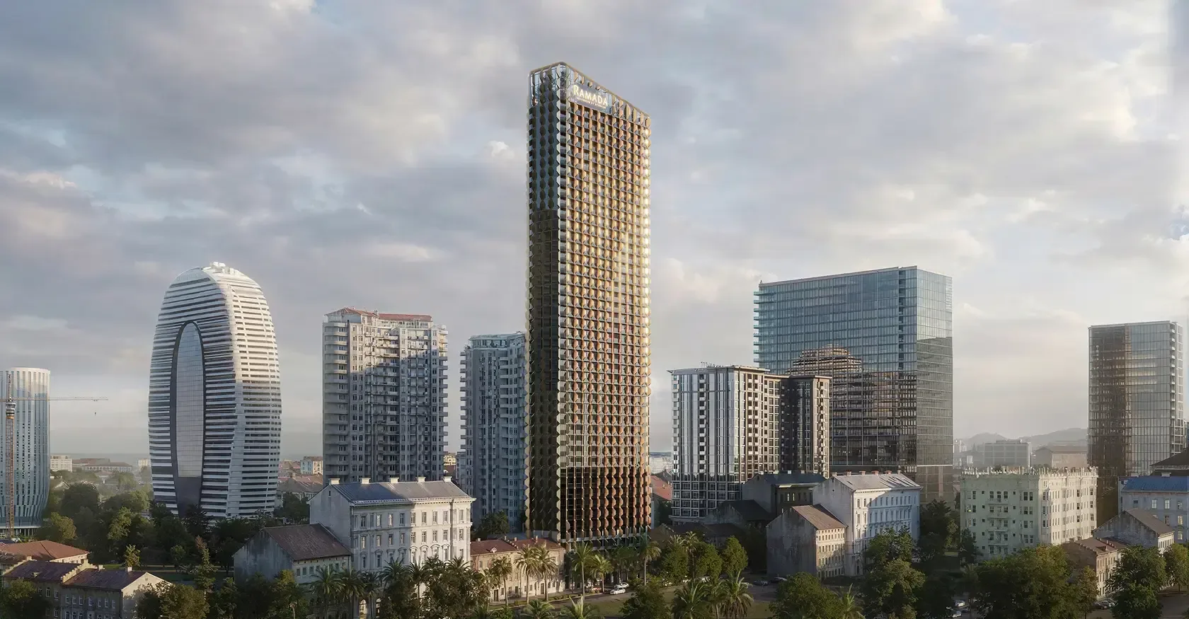 Ramada Residences — Architectural rendering