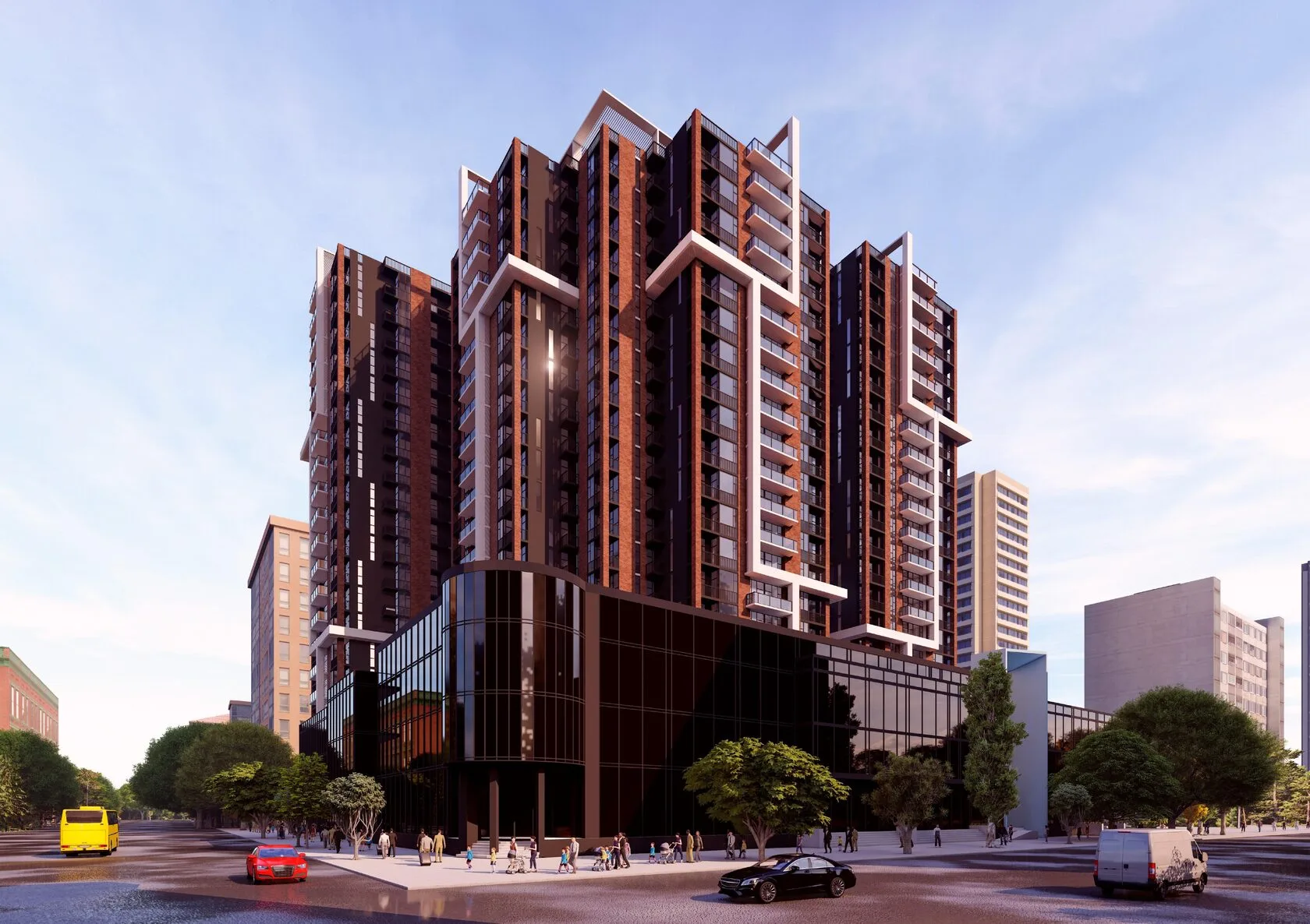 Mardi City Center — Mimari görselleştirme