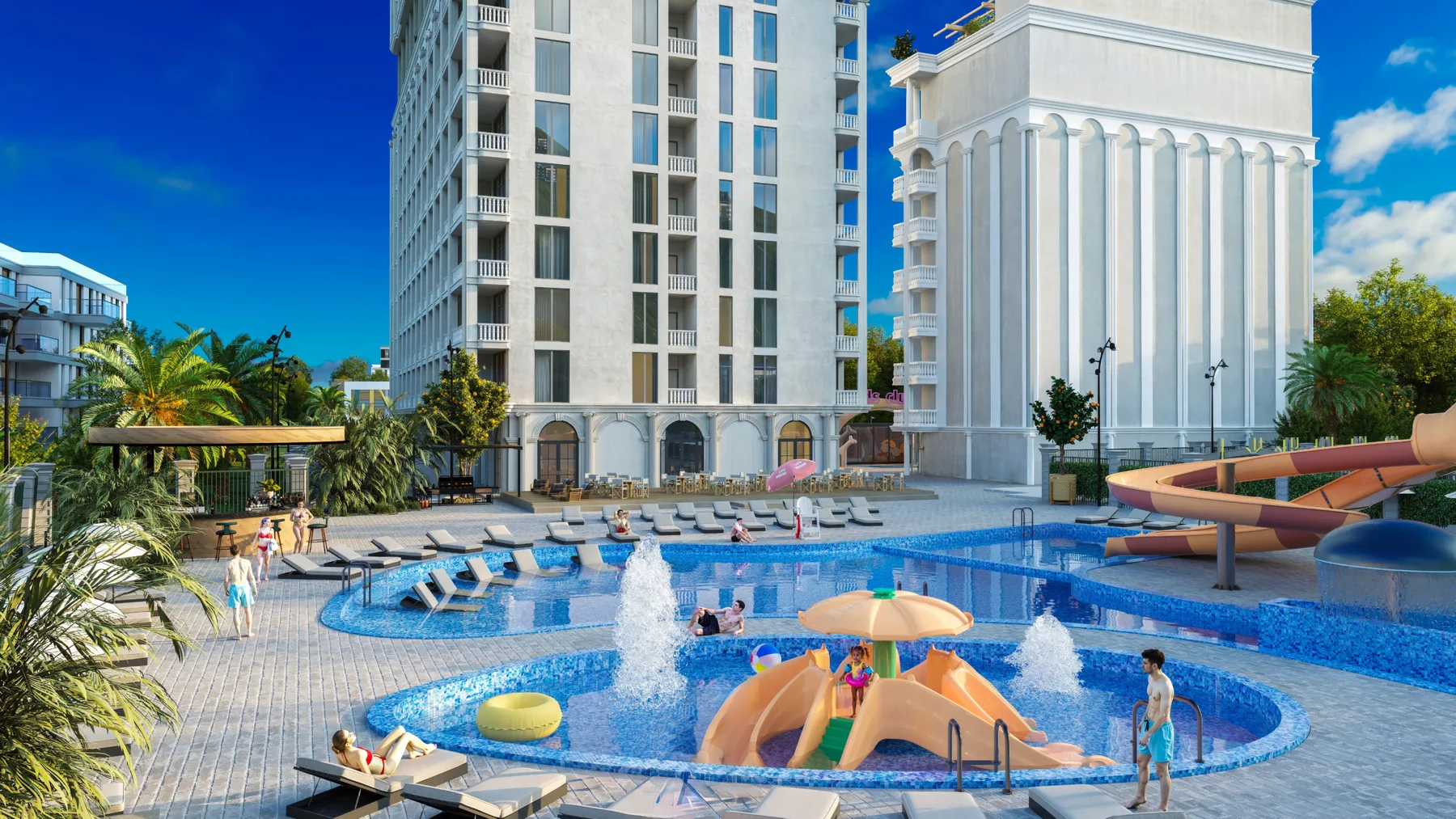 Wyndham Grand Batumi Gonio — Aqua — تصور معماري