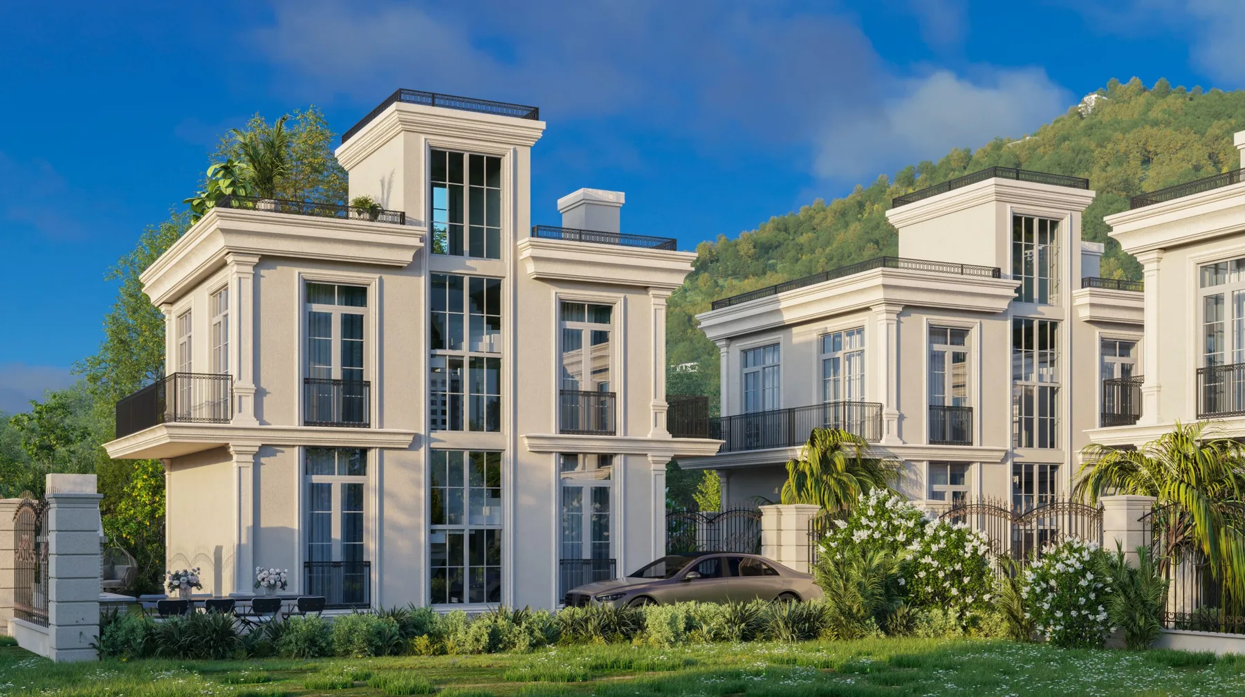 Wyndham Grand Batumi Gonio — Villas — تصور معماري