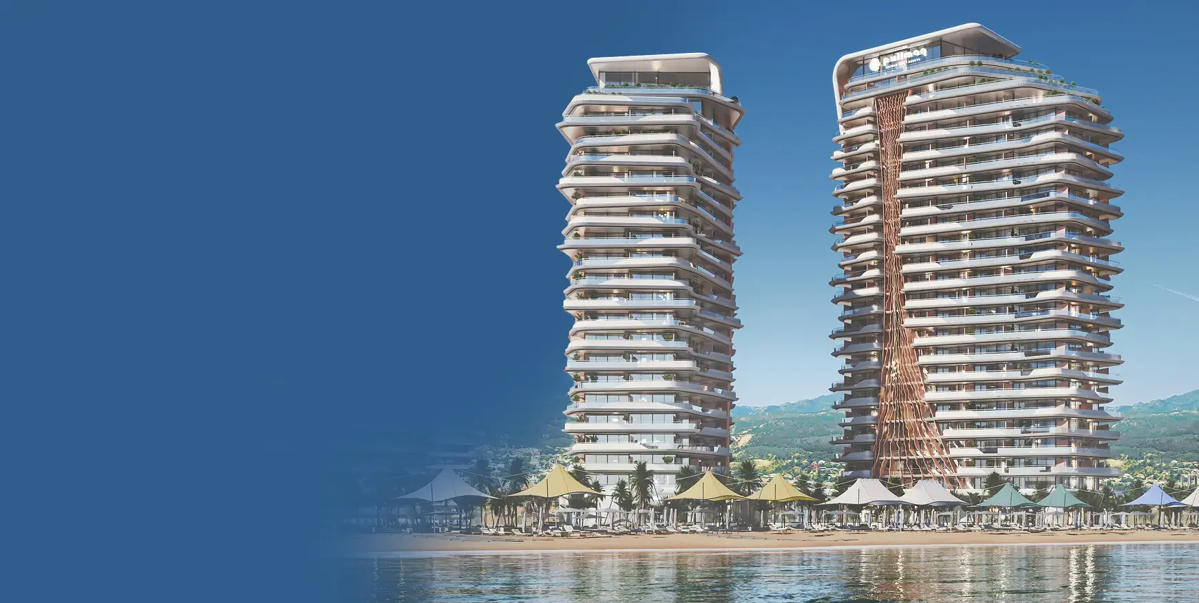 PullmanLiving & Residences Batumi — Mimari görselleştirme