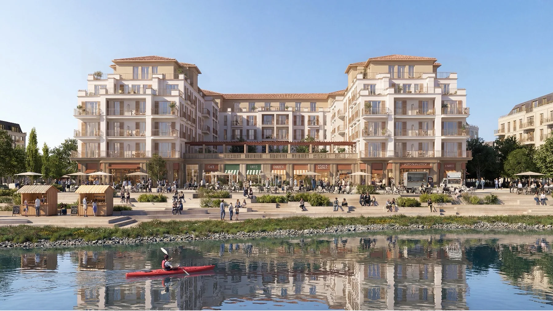 Verdant Residences — Tbilisi Waterfront — Ճարտարապետական պատկերում